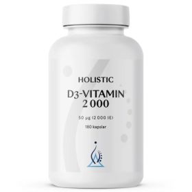 Holistic D3-Vitamin 2000 50mg 180 kap