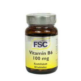 FSC Vitamin B6 100 mg 60 tabletter