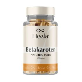 Heela Betakaroten 25 mg 60 kapslar