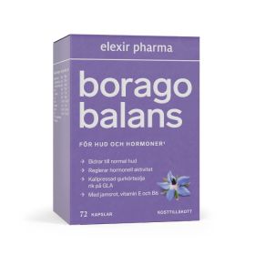 Elexir Pharma Borago 1155 mg 72 kapslar