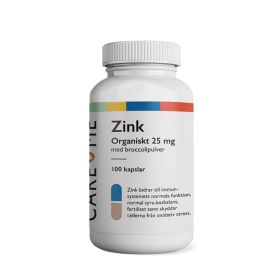 DCG CareMe Zink 25 mg 90 kapslar