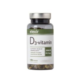 Elexir Pharma D3 Vitamin 2500 IE 180 kapslar