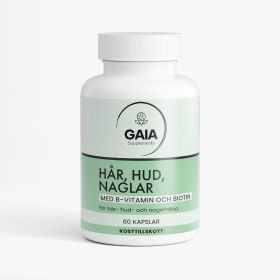 Gaia Supplements Hår, Hud, Naglar 60 kapslar