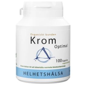 Helhetshälsa KromOptimal 200 µg 100 kapslar