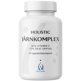 Holistic Järnkomplex 25 mg 90 kapslar