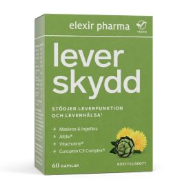 Elexir Pharma Leverskydd 60 kapslar