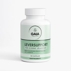 Gaia Supplements Leversupport 60 kapslar