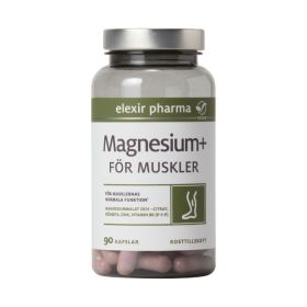 Elexir Pharma Magnesium Muskler 90 kapslar