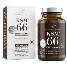 MedicineGarden Ashwagandha KSM66 120 kapslar