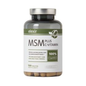 Elexir Pharma MSM + C Vitamin 120 tabletter