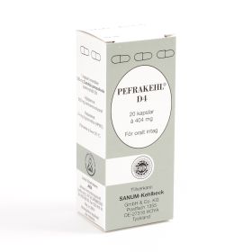 Pefrakehl D4 20 kapslar