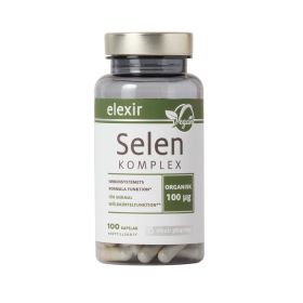 Elexir Pharma Organisk Selen Komplex 100 kapslar