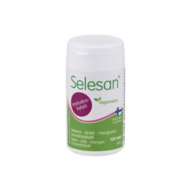 Selesan - Selen, zink, mangan och C-vitamin 120 tabletter