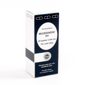 Mucedokehl D4 20 kapslar