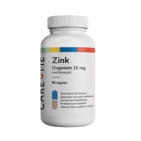 DCG CareMe Zink 25 mg 90 kapslar